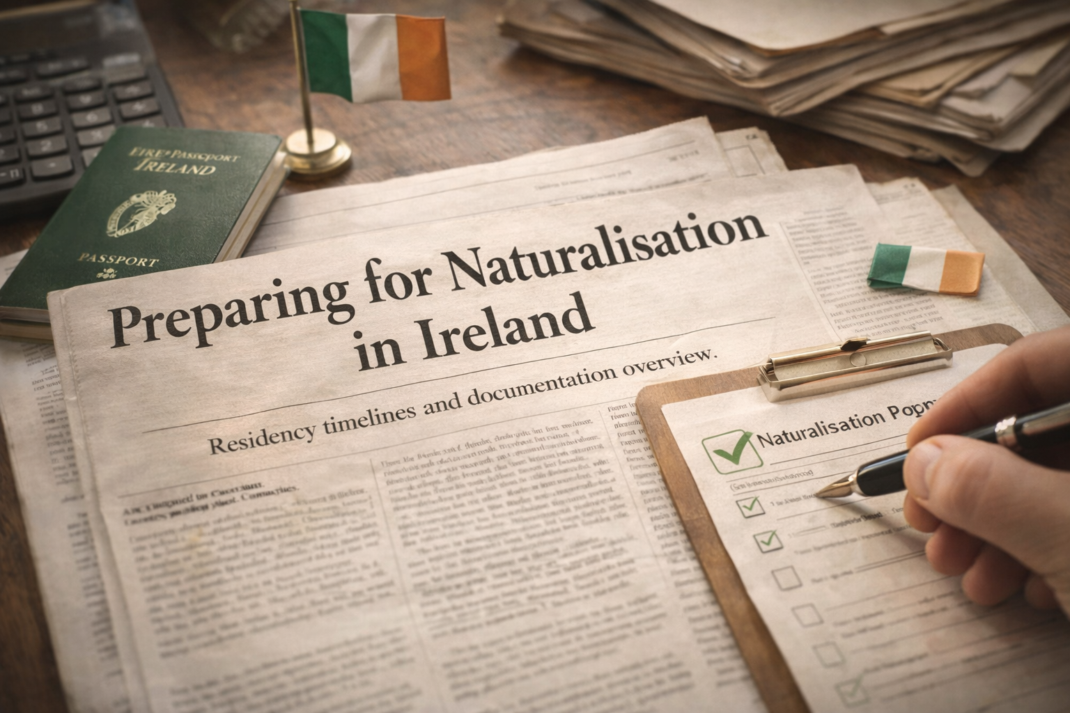 Naturalisation process guidance